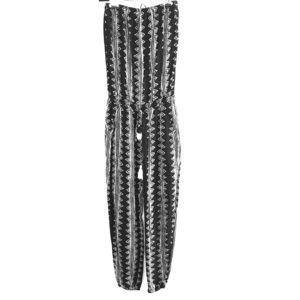 Jumpsuit- Batik Print with tassels